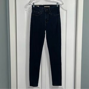 LEVI’S 721 size 25 High rise skinny denim jeans streetwear